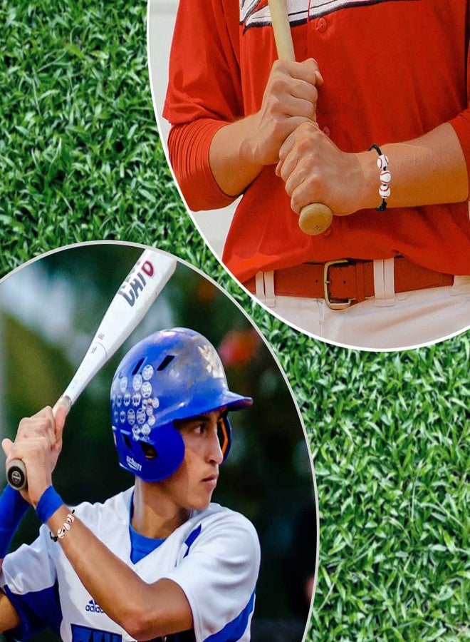 japleed 32PCS Baseball Party Favors, 16PCS Baseball Gift Bags and 16PCS Baseball Charms, Baseball Party Decorations Baseball Birthday Party Supplies Goodie Bags Adjustable Sport Gifts for Teams - Image 5